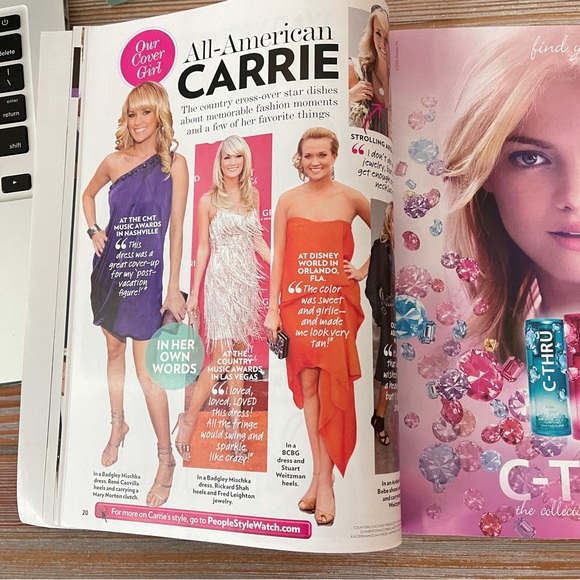 People Style Watch Magazine Featuring Carrie Underwood on the Cover, April 2009 - Picture 6 of 15